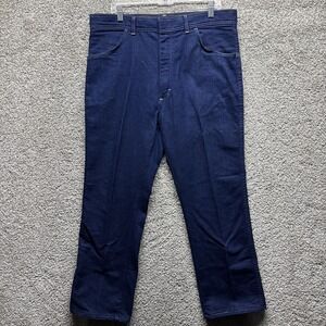 Vintage Wrangler Jeans 38x29 Hook Eye Made In USA Classic Straight Leg 85498PS
